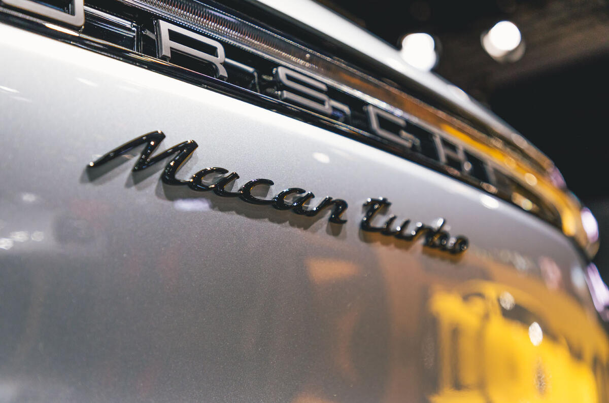 2020 Porsche Macan Turbo at Frankfurt motor show