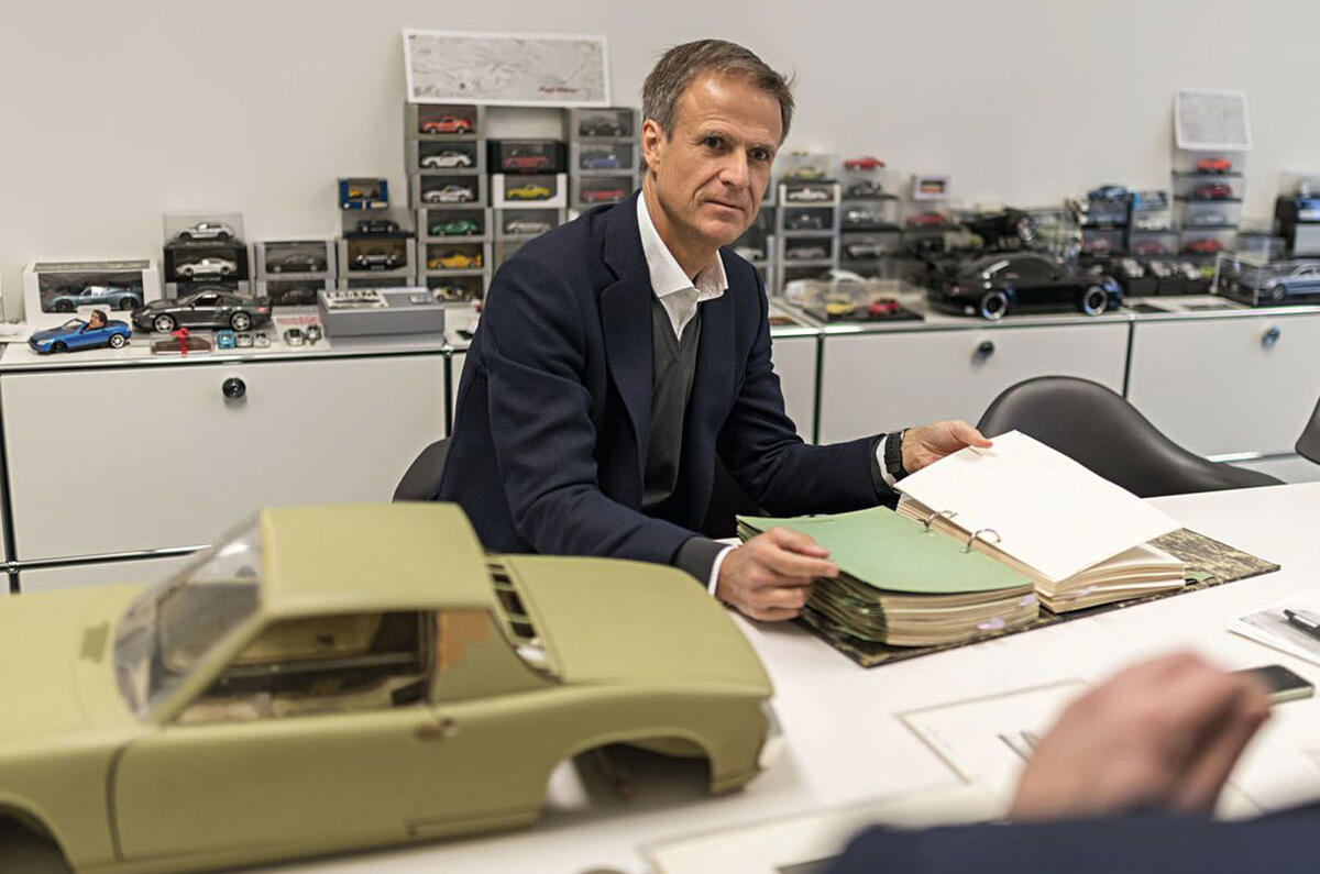 Porsche Michael Mauer design boss 2020