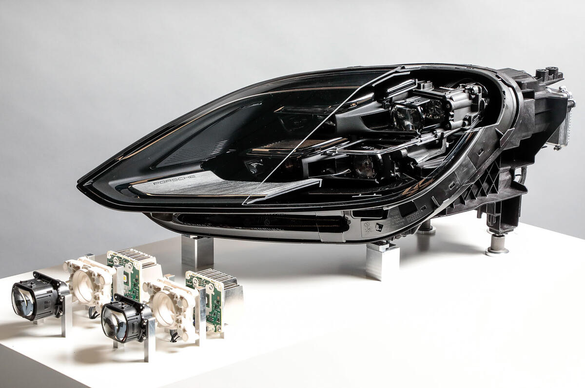 Porsche new headlamp