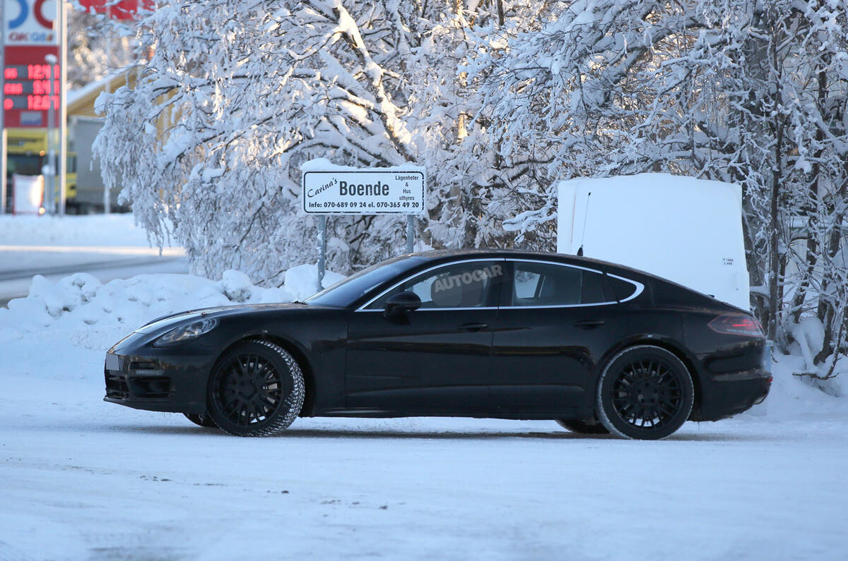 Porsche Panamera spy 2016
