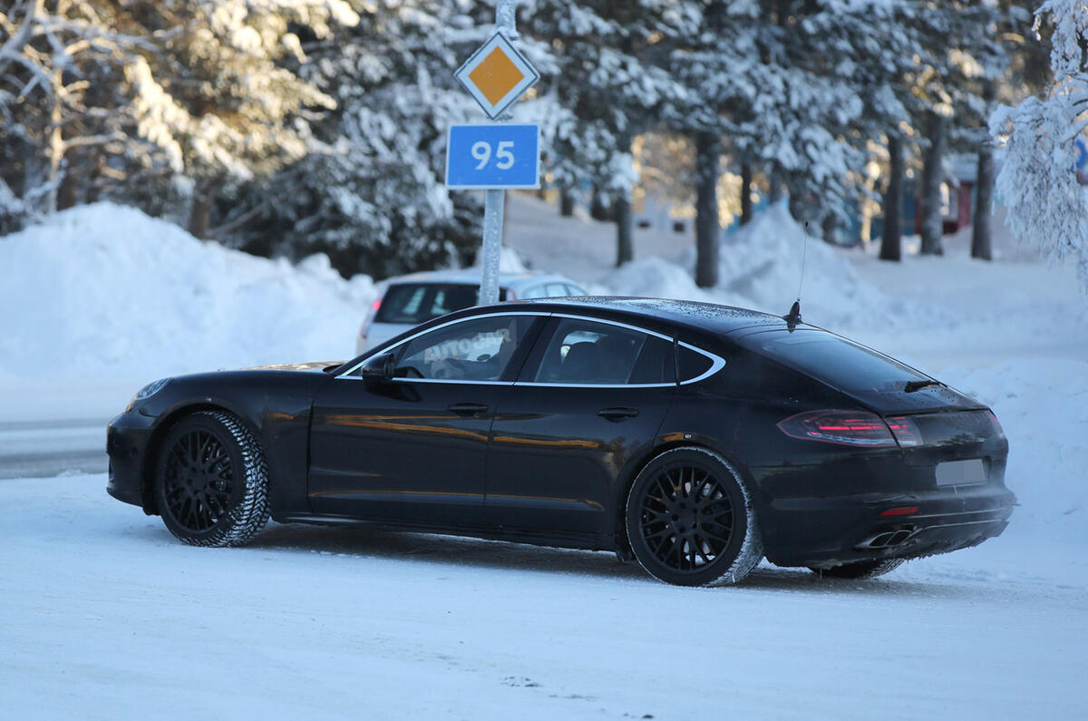 Porsche Panamera spy 2016