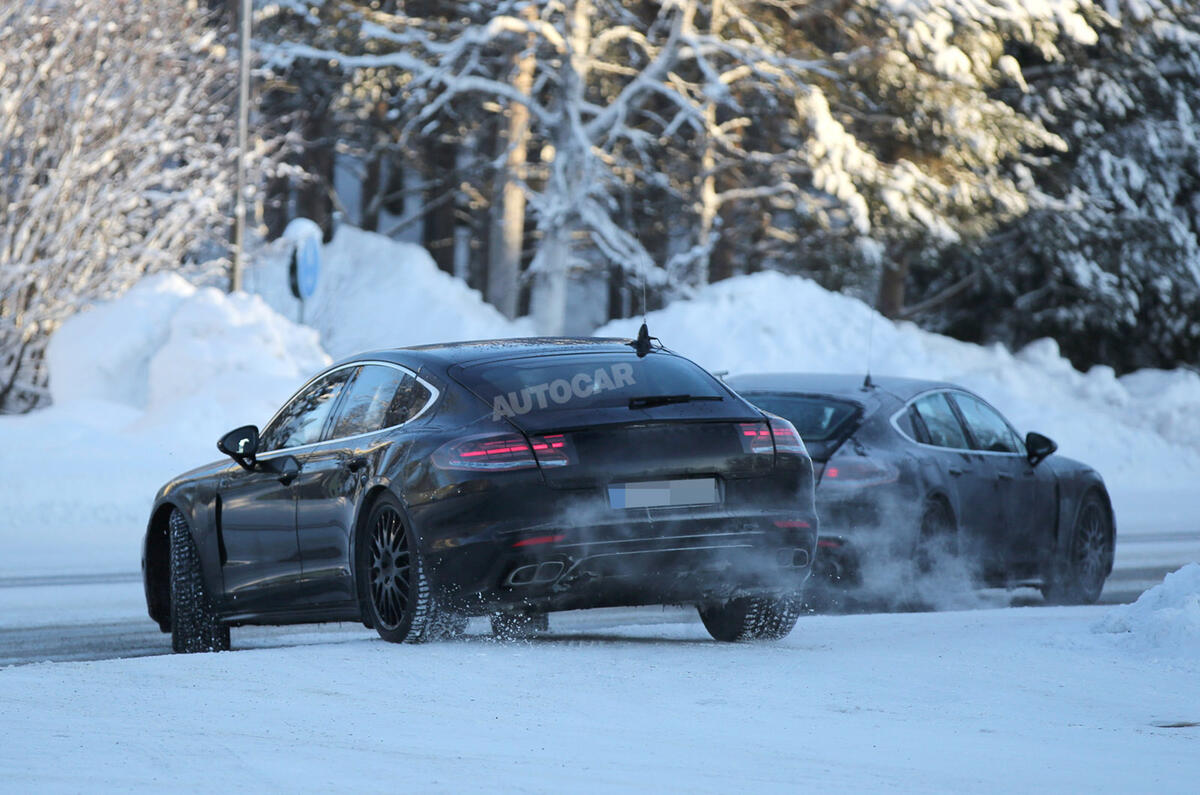 Porsche Panamera spy 2016