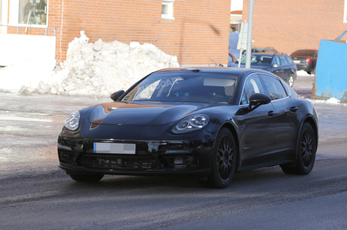 Porsche Panamera spy 2016