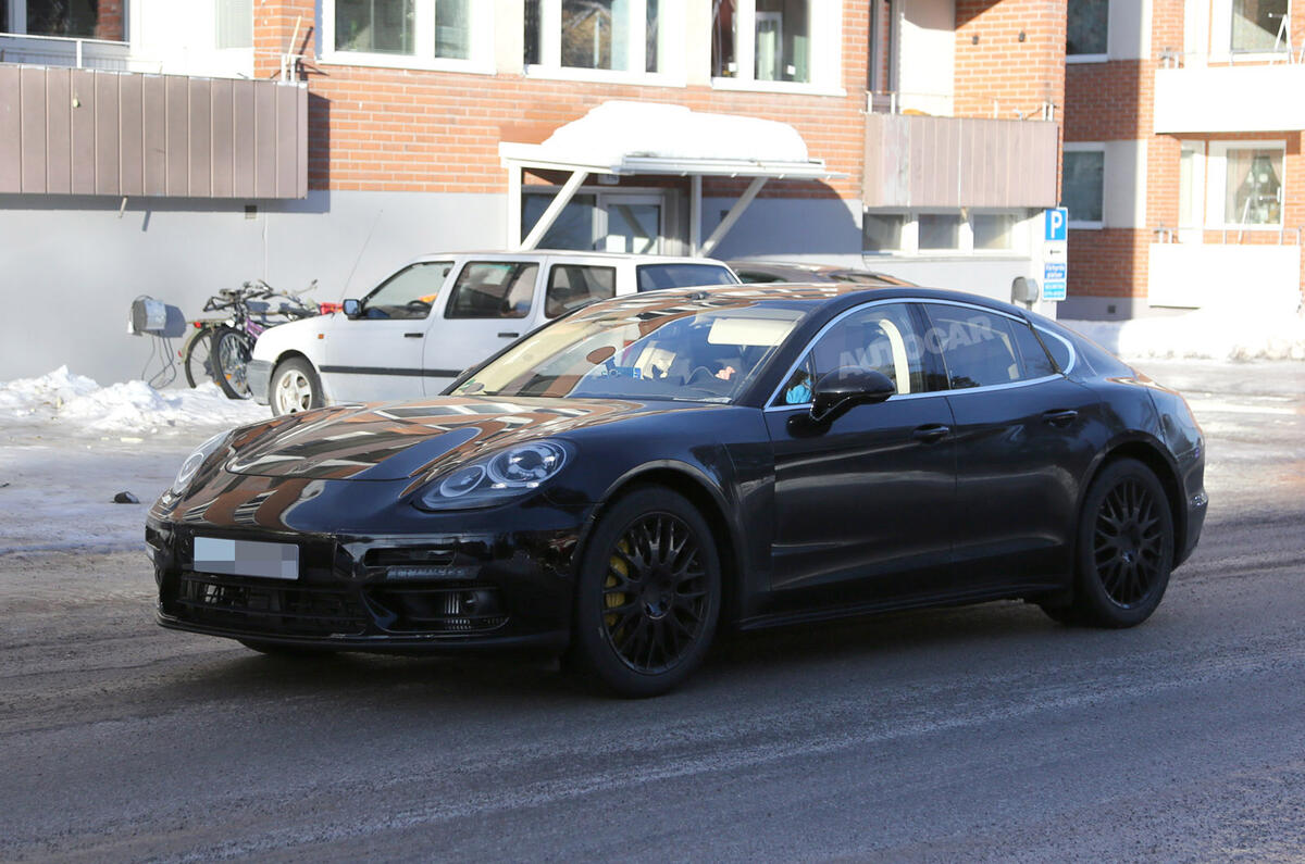 Porsche Panamera spy 2016