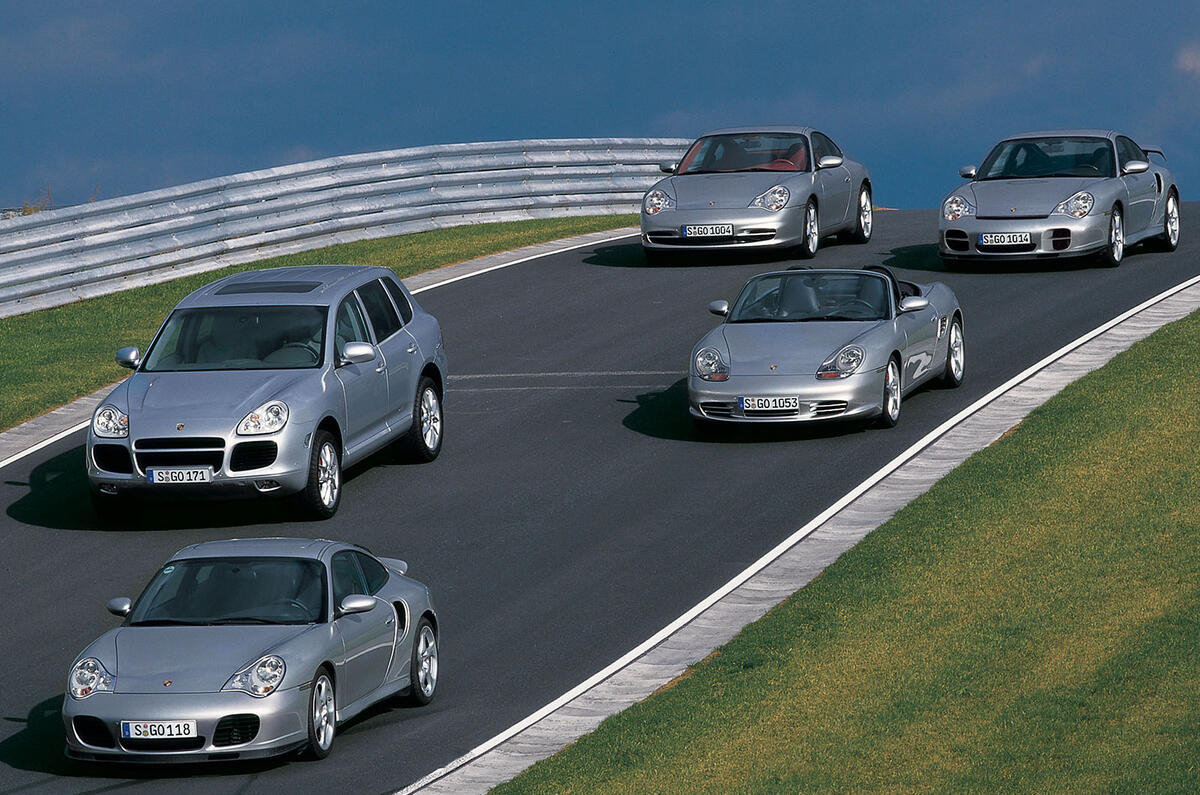 Porsche range