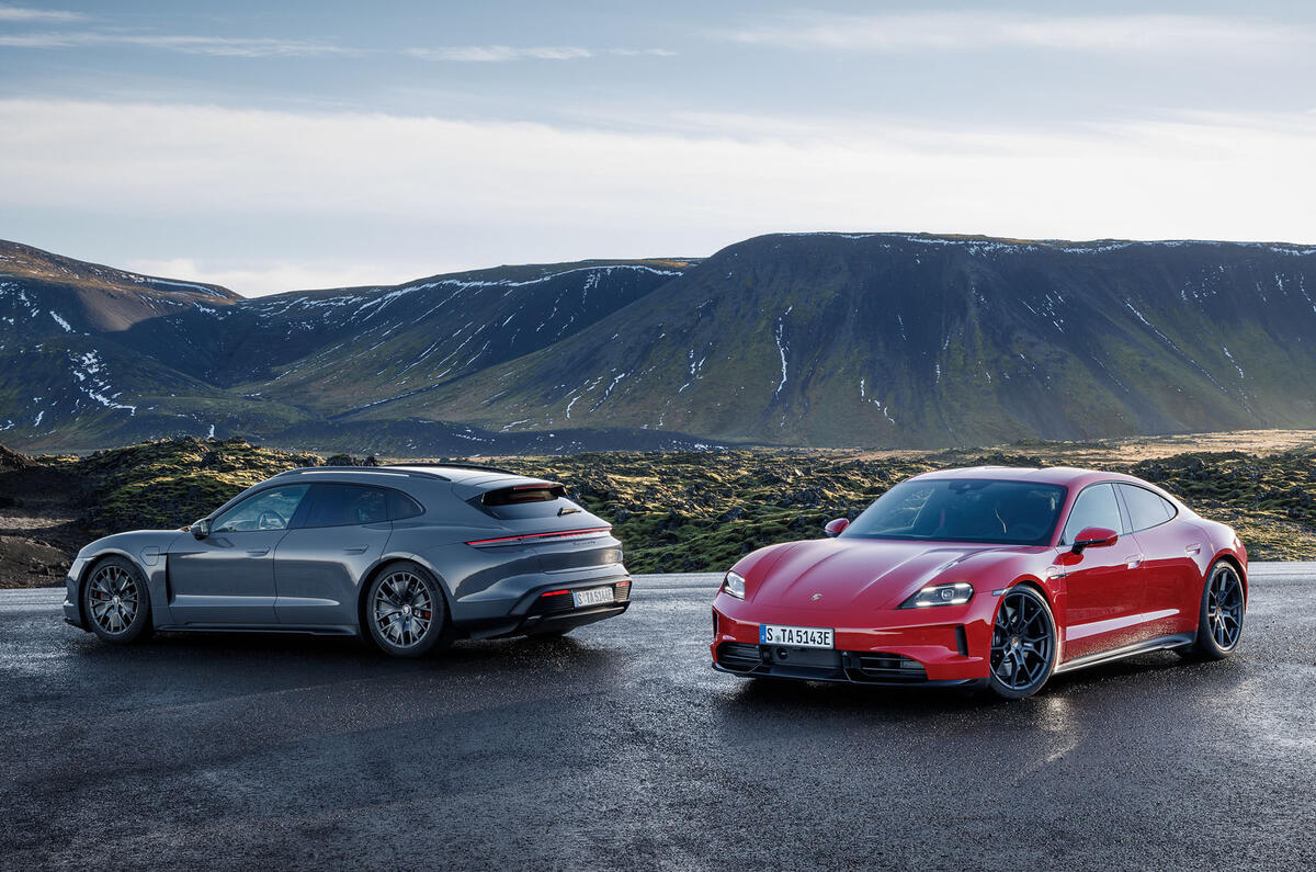 Porsche Taycan GTS both Porsche Taycan GTS both