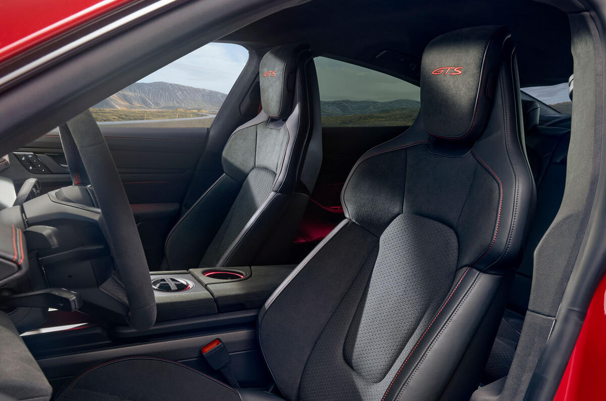 Porsche Taycan GTS front seats Porsche Taycan GTS front seats