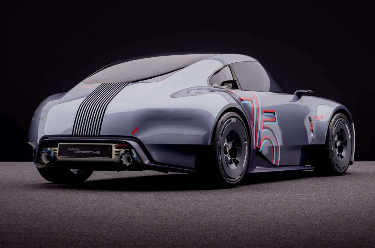 Porsche Vision 357 rear 3 4 Porsche Vision 357 rear 3 4