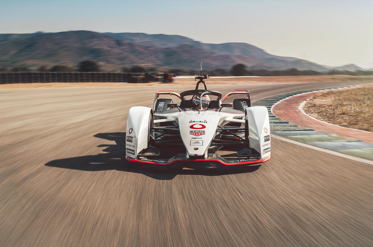 Porsche 99X Formula E racer
