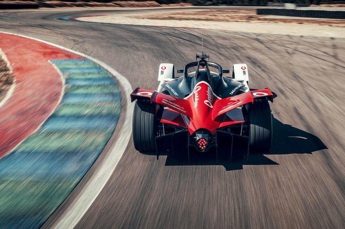 Porsche 99X Formula E racer