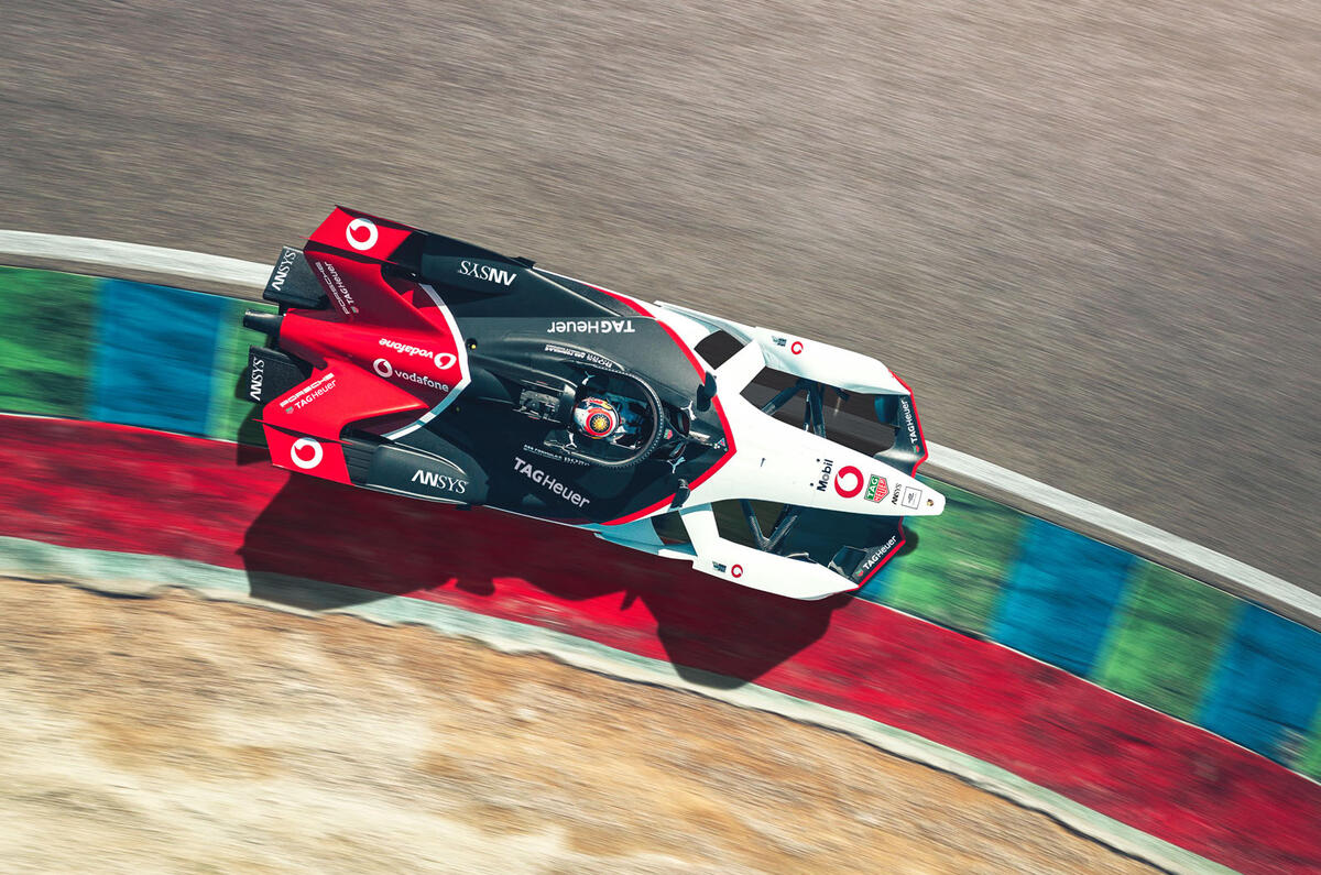 Porsche 99X Formula E racer