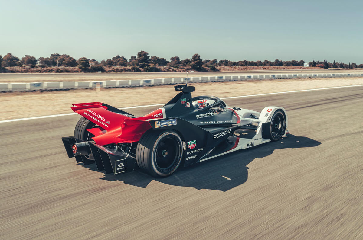 Porsche 99X Formula E racer