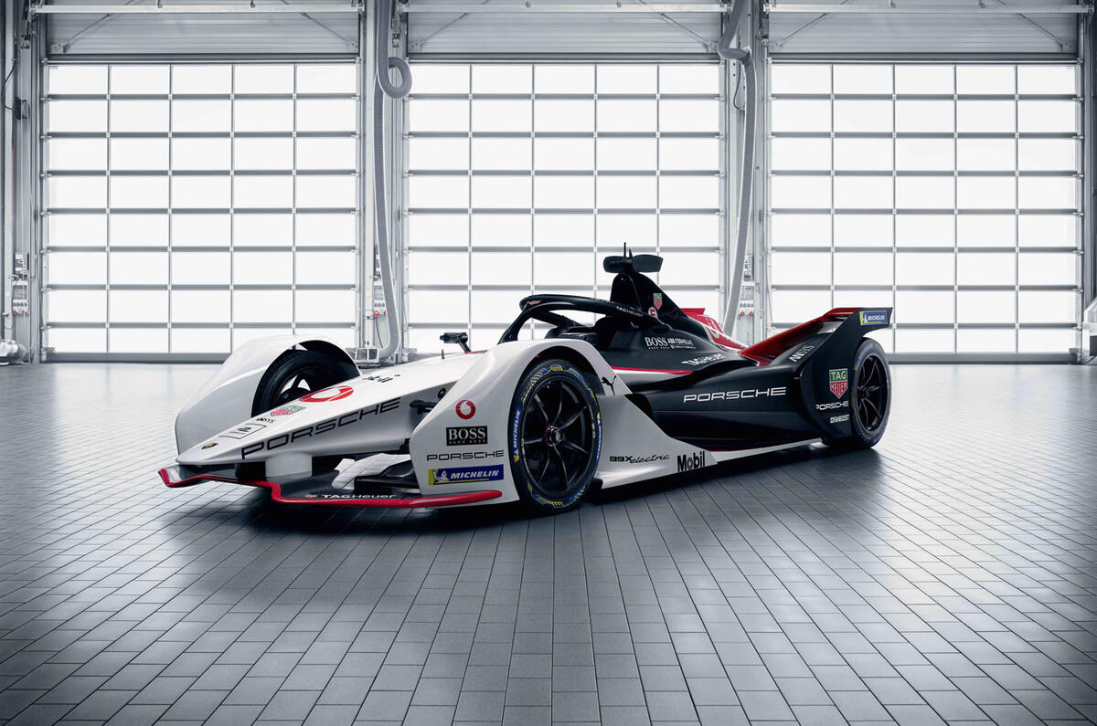 Porsche 99X Formula E racer