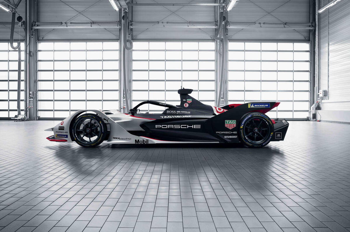 Porsche 99X Formula E racer