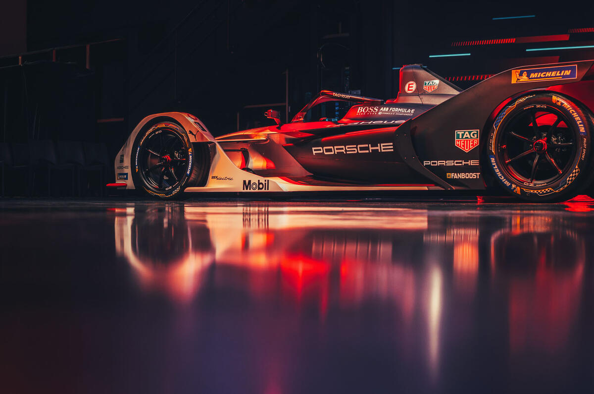 Porsche 99X Formula E racer