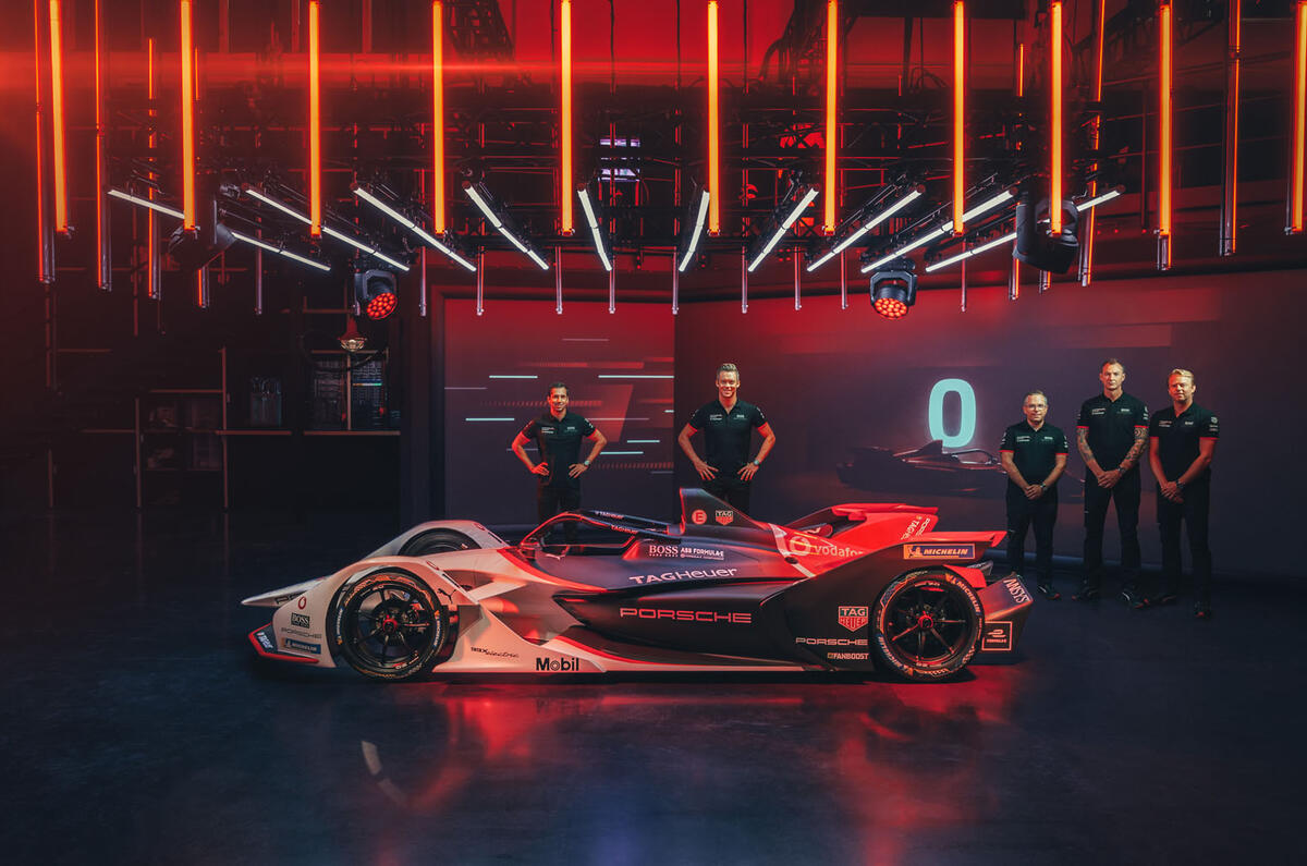 Porsche 99X Formula E racer