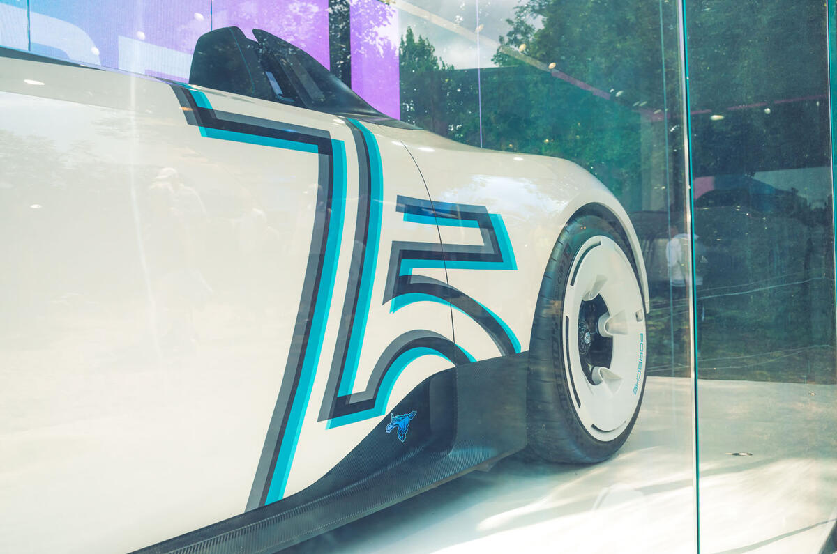 Porsche 357 concept Goodwood rear