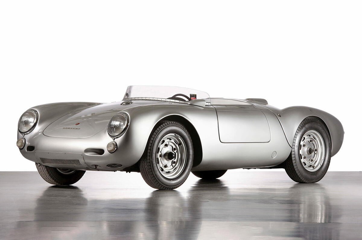 Porsche 550 SPYDER front three quarter Porsche 550 SPYDER front three quarter