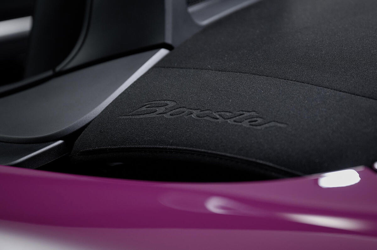 Porsche 718 boxster details Porsche 718 boxster details
