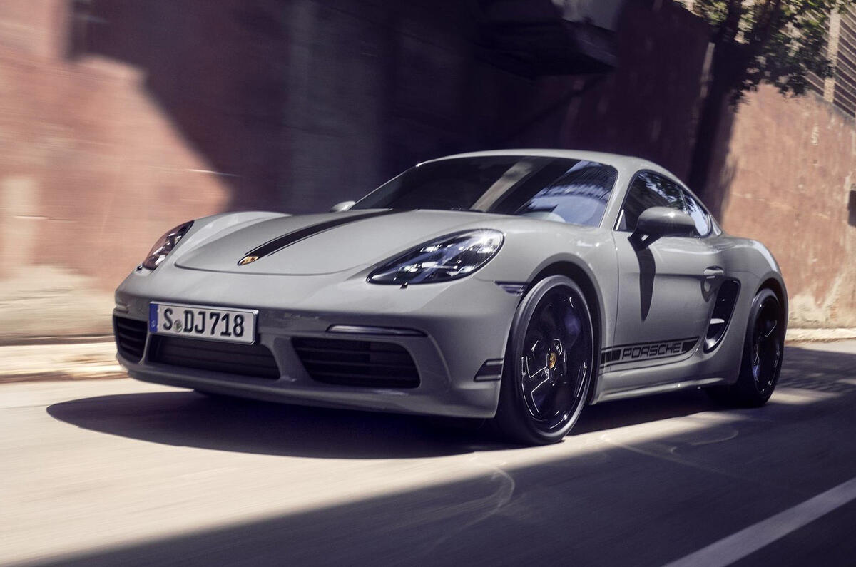 Porsche 718 Cayman Style grey Porsche 718 Cayman Style grey