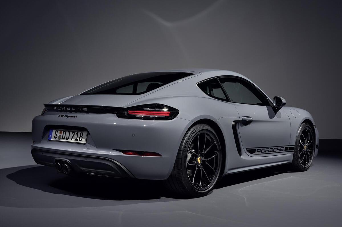 Porsche 718 Cayman Style rear static Porsche 718 Cayman Style rear static