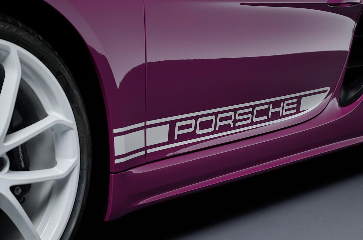 Porsche 718 side decals Porsche 718 side decals
