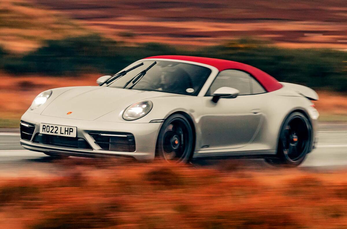 Porsche 911 Carrera GTS Cabriolet front three quarter Porsche 911 Carrera GTS Cabriolet front three quarter