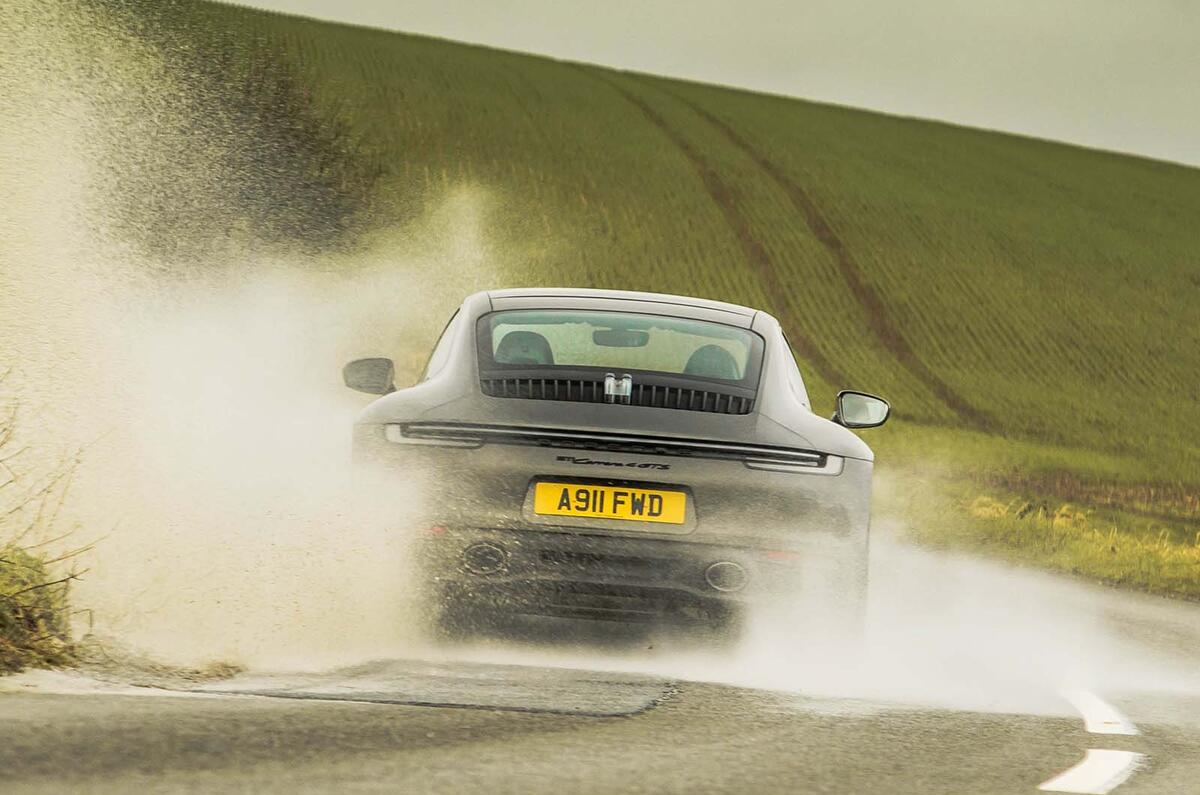 Porsche 911 Carrera GTS rear