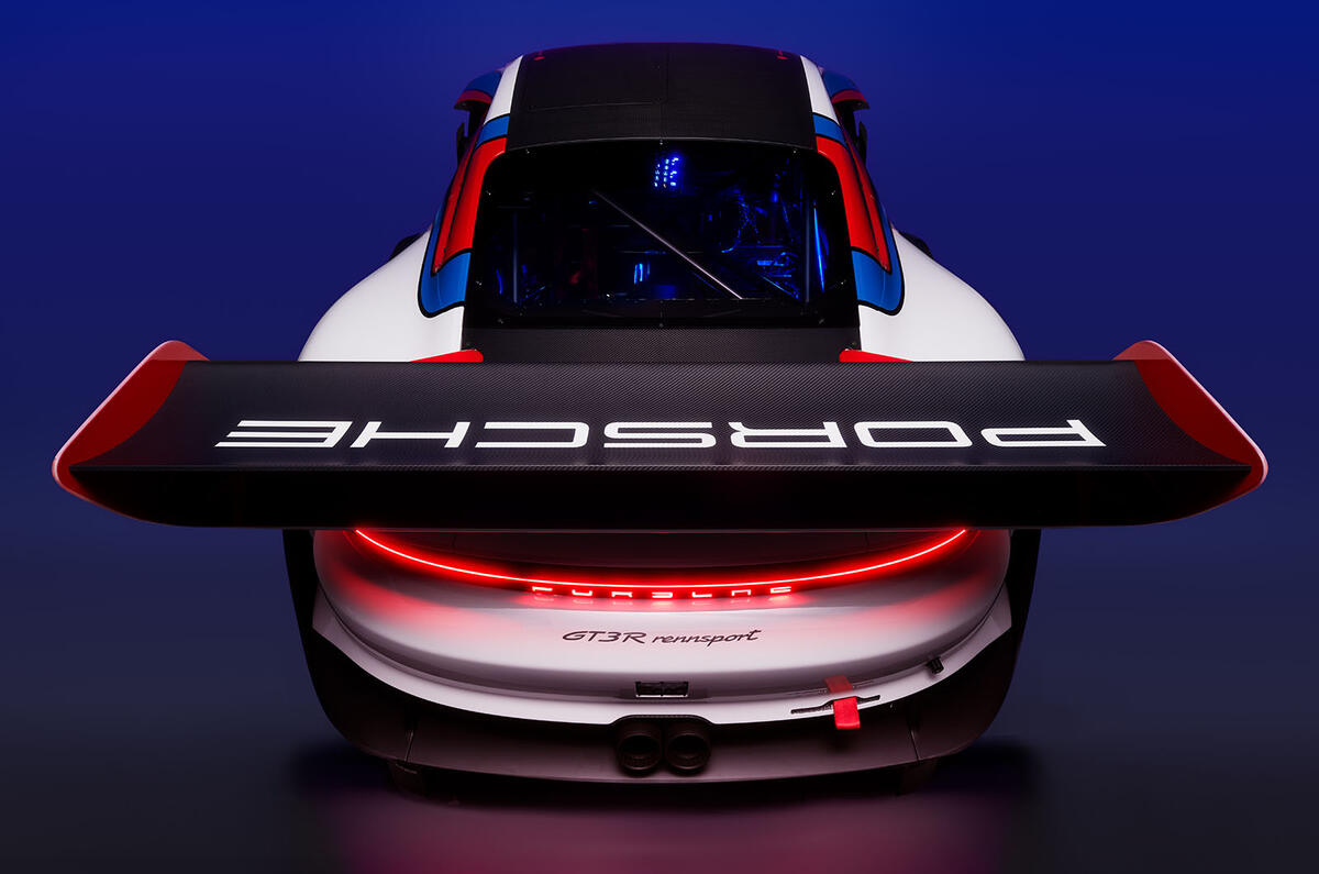 Porsche 911 GT3 R Rennsport spoiler Porsche 911 GT3 R Rennsport spoiler