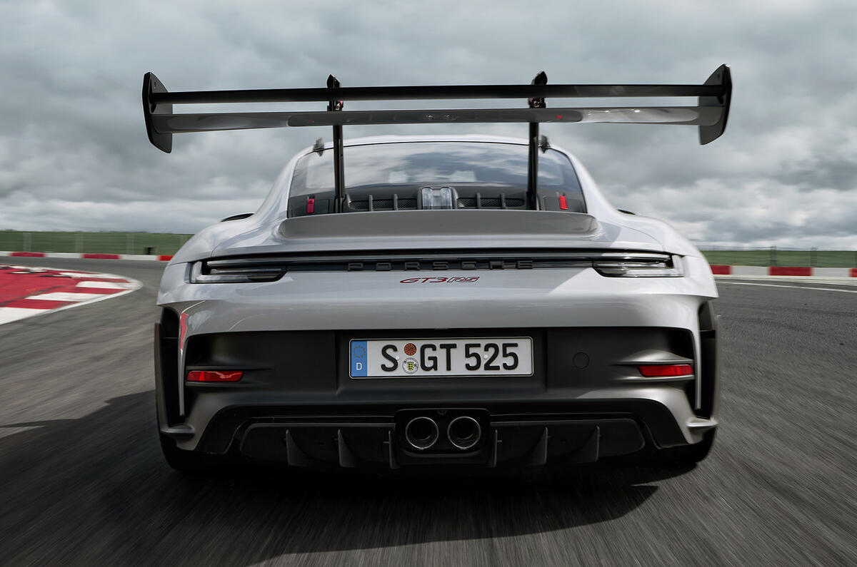 Porsche 911 GT3 RS rear end