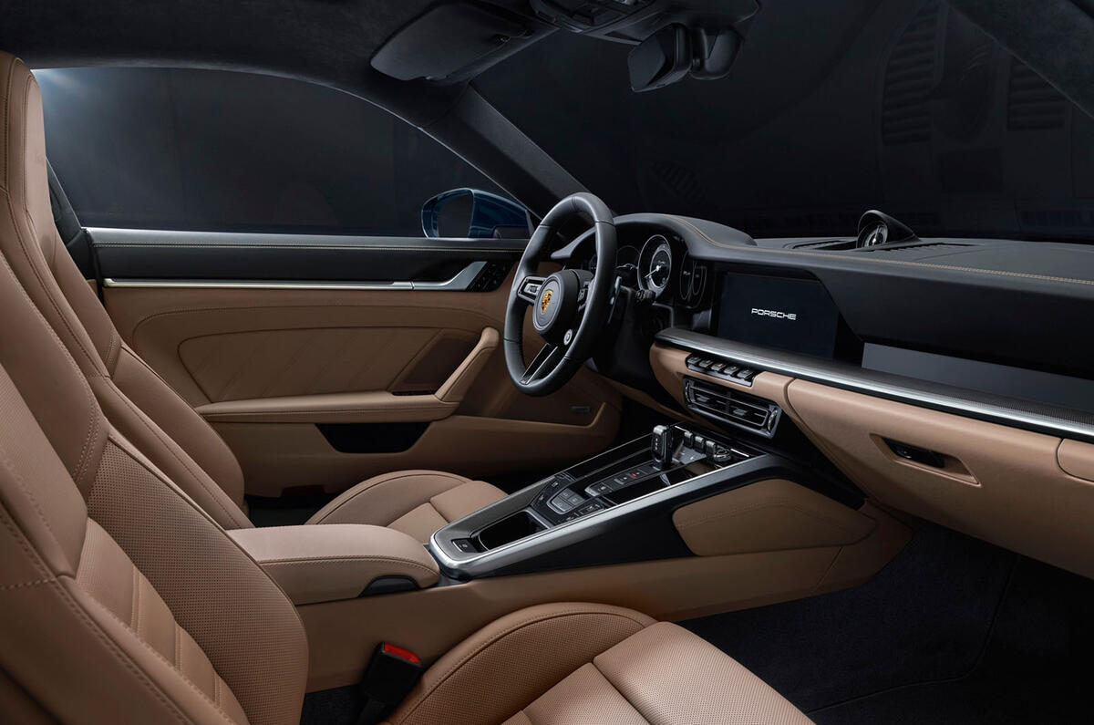 Porsche 911 Turbo 2020 official images - interior Porsche 911 Turbo 2020 official images - interior