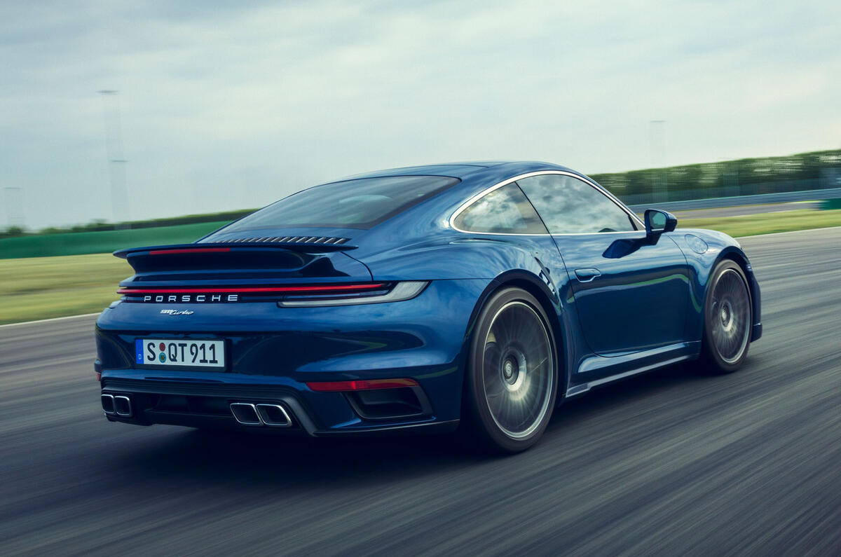 Porsche 911 Turbo 2020 official images - rear Porsche 911 Turbo 2020 official images - rear