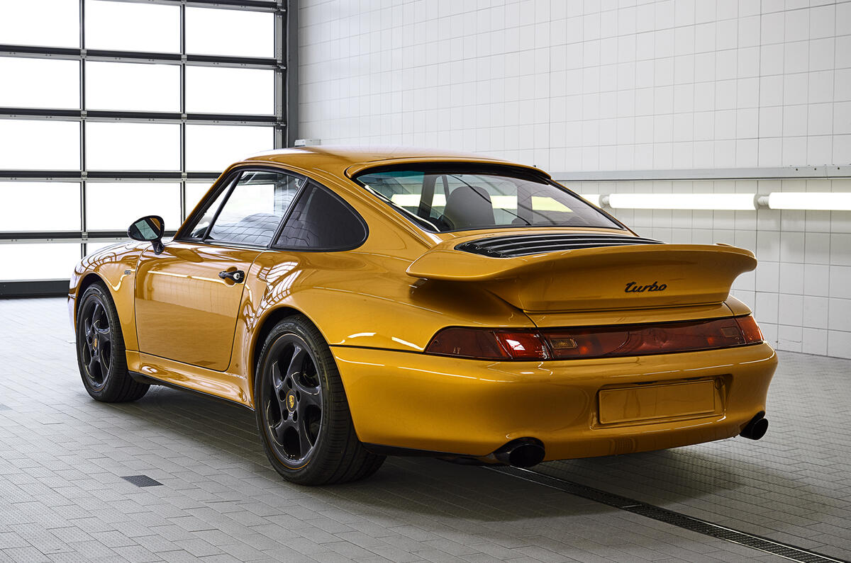 Porsche Project Gold is one-off restomod 993 Turbo S