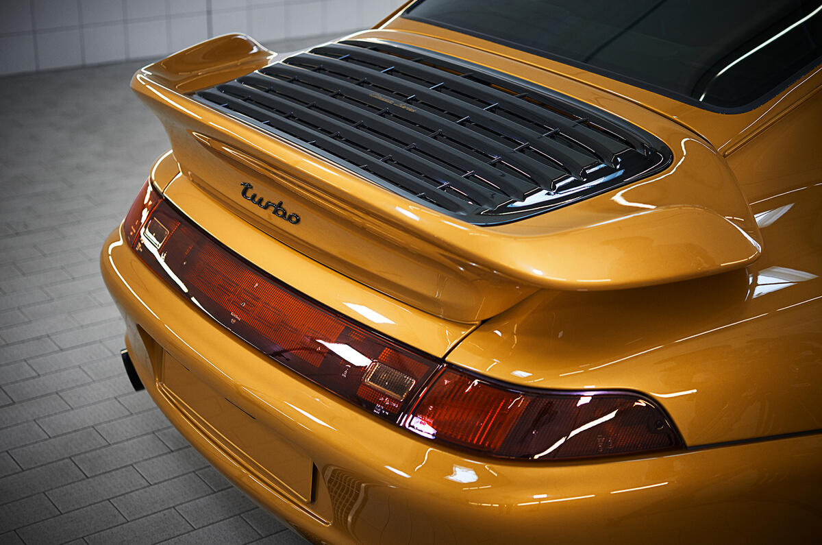 Porsche Project Gold is one-off restomod 993 Turbo S