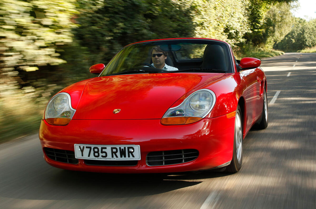 Porsche Boxster front three quarter Porsche Boxster front three quarter