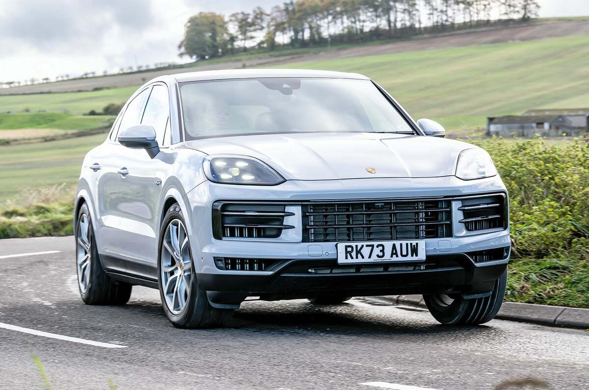 Porsche Cayenne front three quarter Porsche Cayenne front three quarter