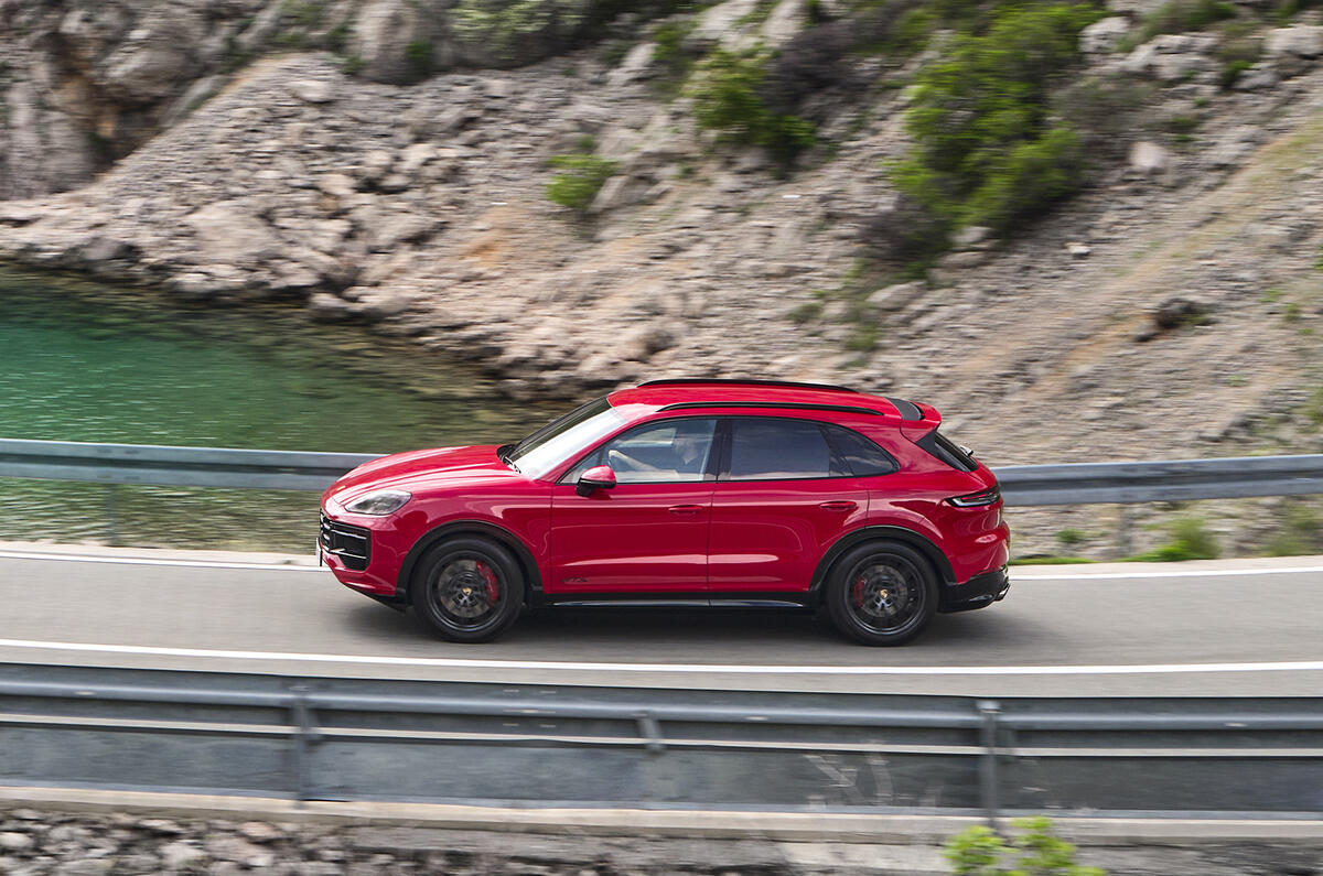 Porsche Cayenne GTS distance shot Porsche Cayenne GTS distance shot