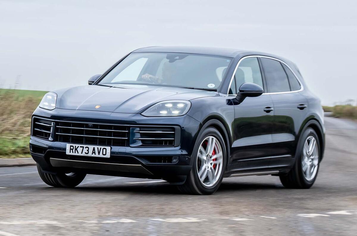 Porsche Cayenne S front three quarter Porsche Cayenne S front three quarter