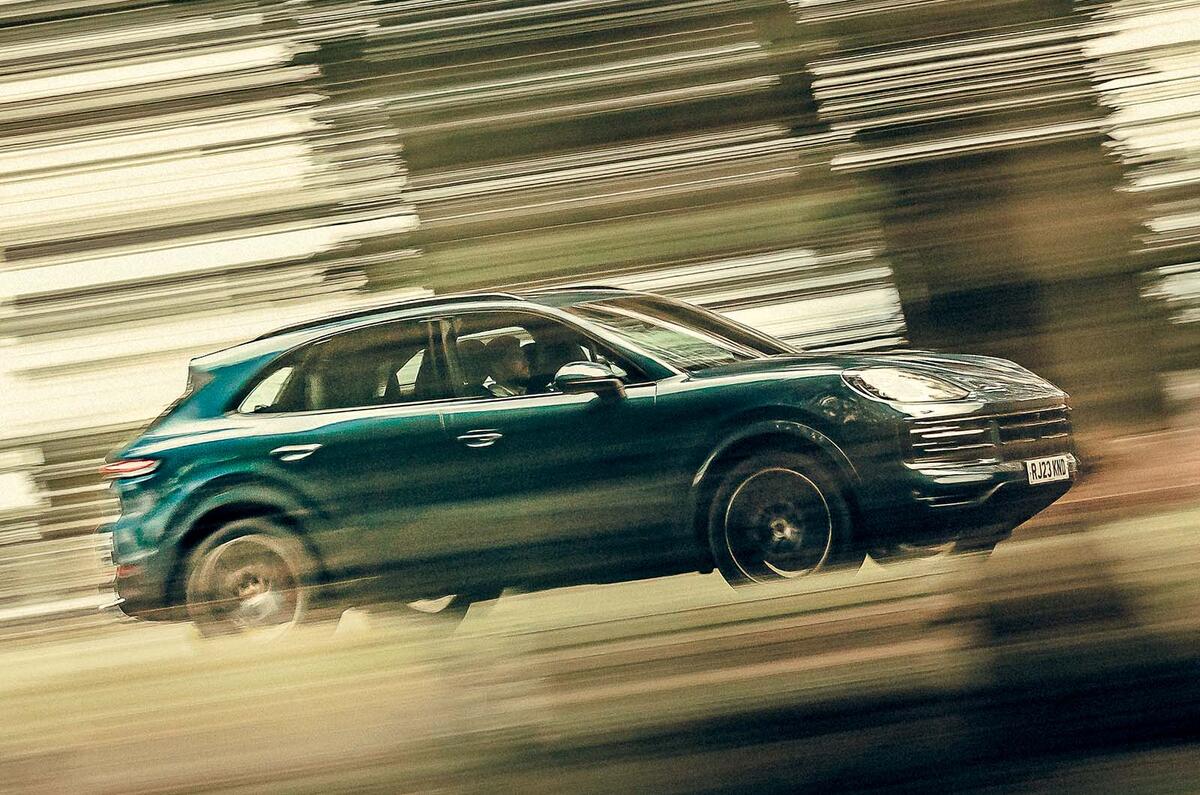 Porsche Cayenne S front three quarter