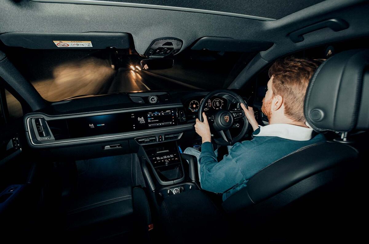 Porsche Cayenne S interior Porsche Cayenne S interior
