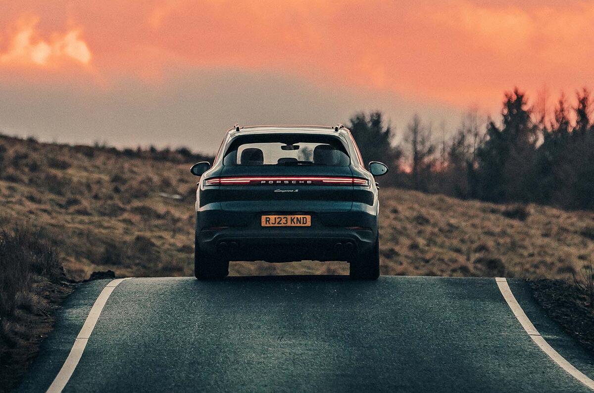 Porsche Cayenne S rear Porsche Cayenne S rear