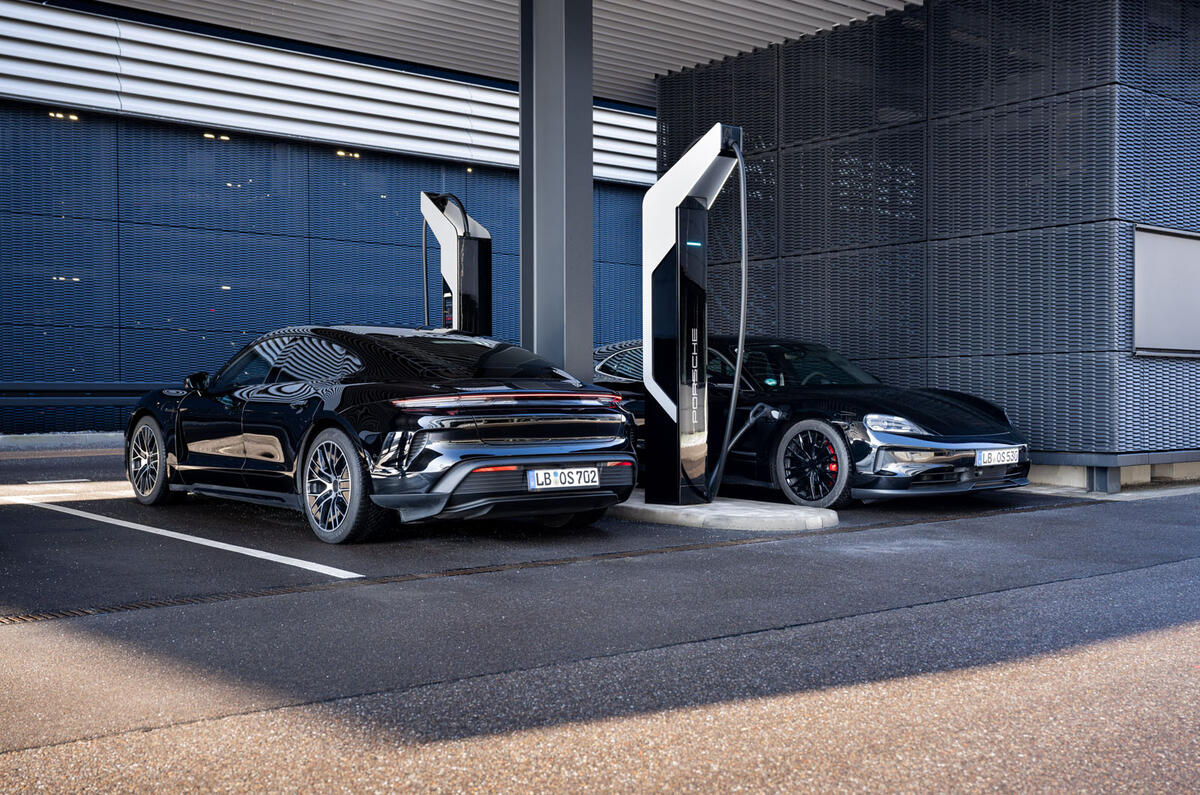 Porsche charging