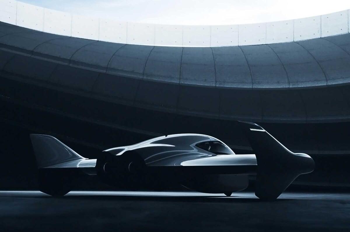 Porsche and Boeing flying car