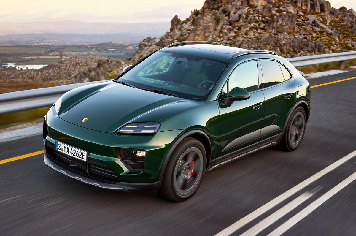 Porsche Macan Electric 4S hero