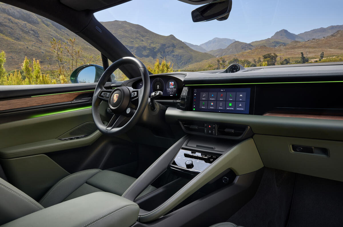 Porsche Macan Electric interior Porsche Macan Electric interior