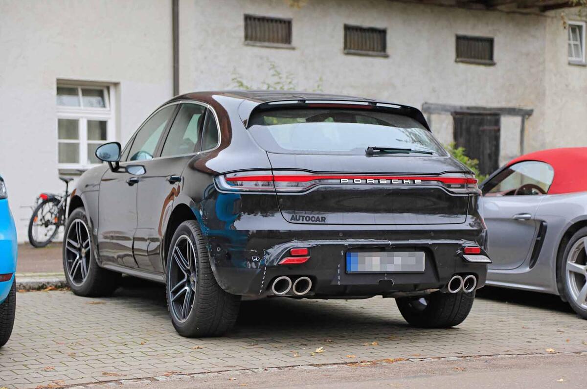 Porsche Macan facelift rear
