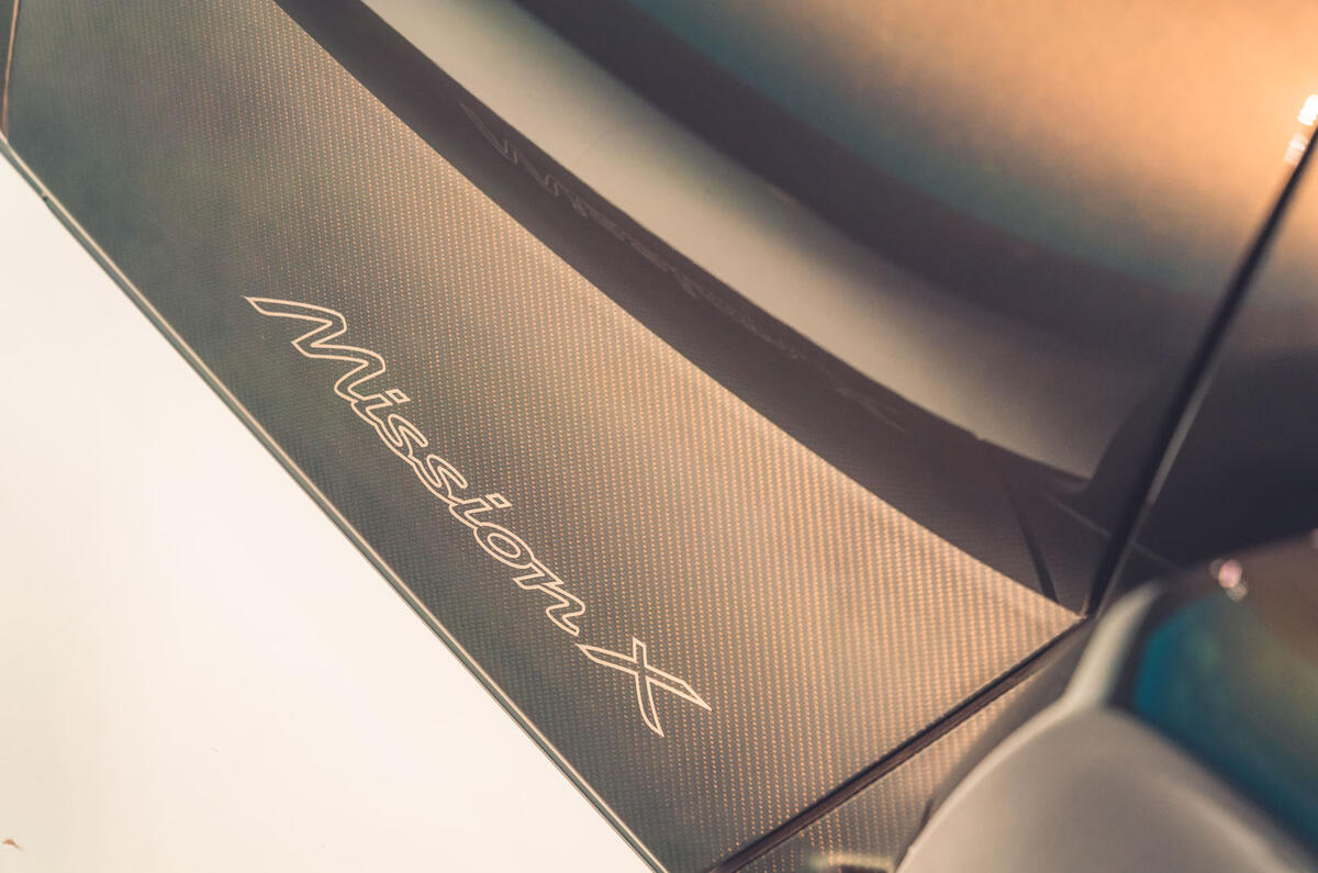 Porsche Mission X Goodwood detail Porsche Mission X Goodwood detail