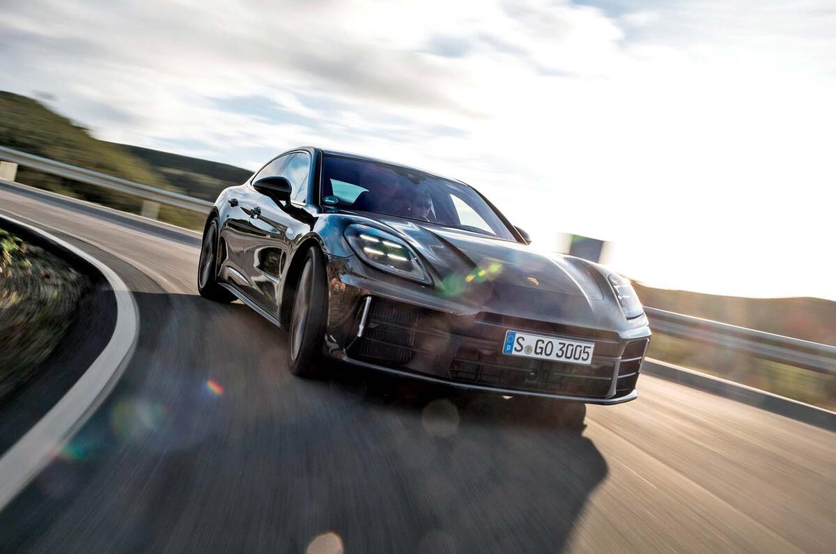 Porsche Panamera front Porsche Panamera front
