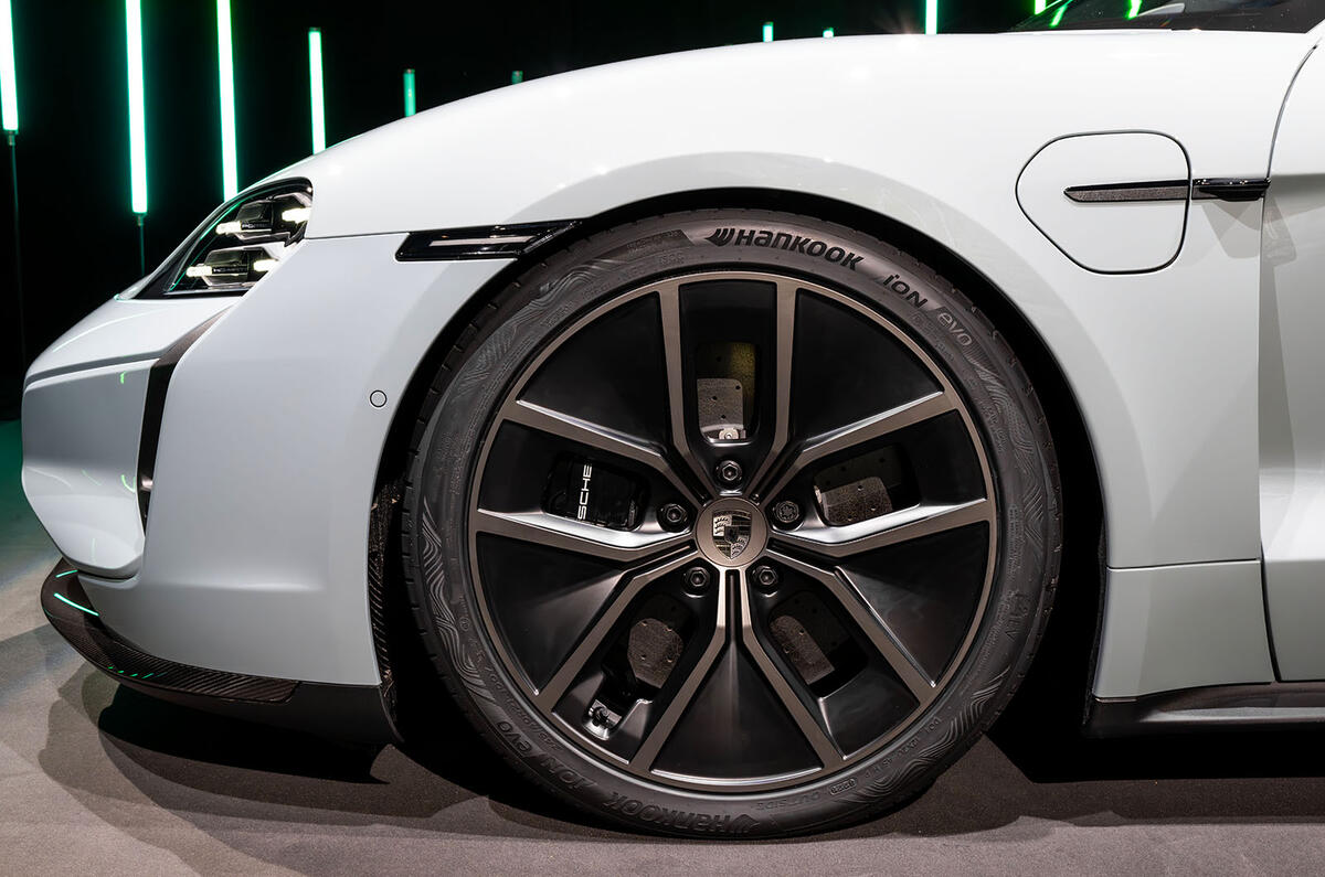 Porsche Taycan alloys Porsche Taycan alloys