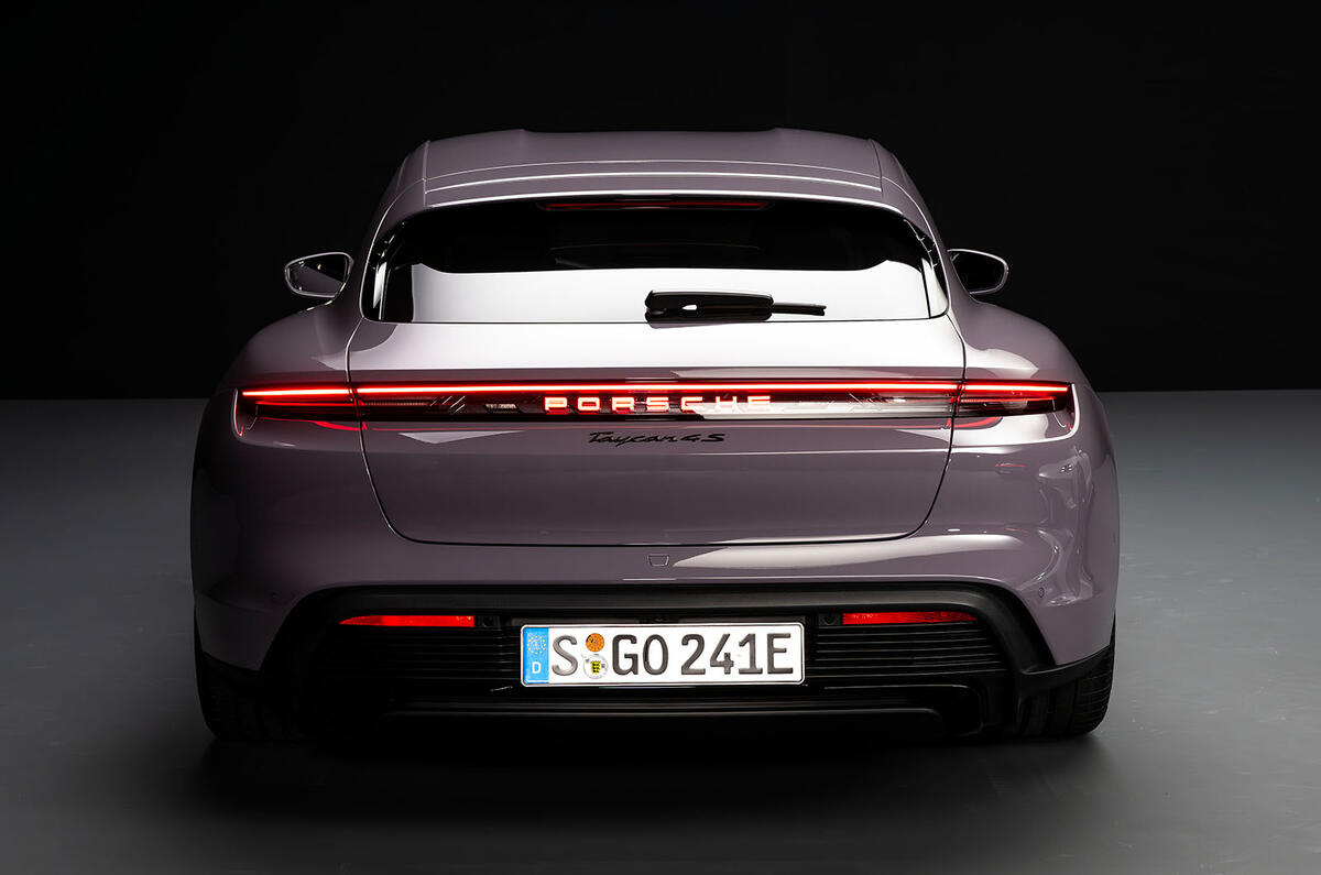 Porsche Taycan cross turismo rear Porsche Taycan cross turismo rear